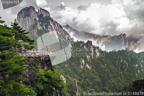 Image of Yellow Mountain Huangshan Terrace