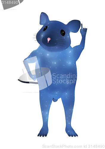 Image of Blue Mouse