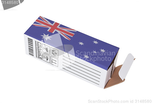 Image of Concept of export - Product of Australia