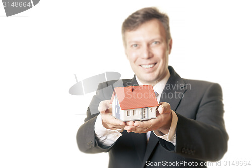 Image of house in hands