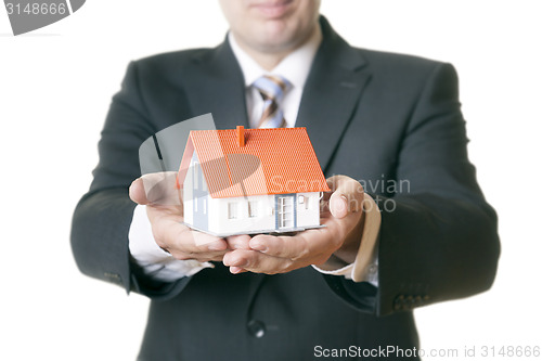 Image of house in hands