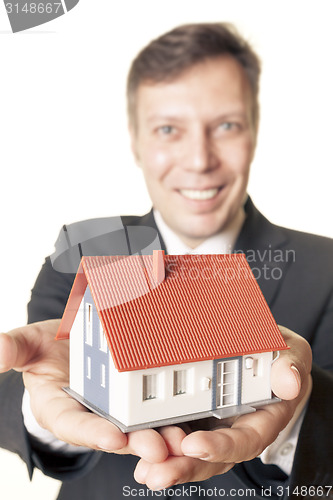 Image of house in hands