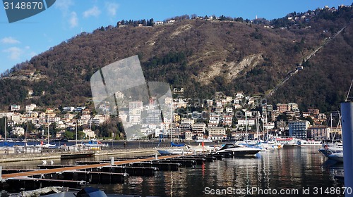 Image of Tremezzo, Lake Como, Lombardy, Italy,