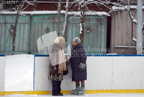 Image of Two senior women