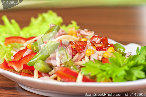 Image of tasty salad
