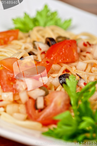 Image of Pasta with vegetable