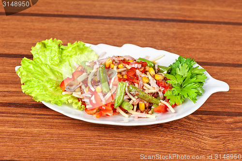 Image of tasty salad