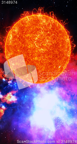 Image of Surface of the sun 