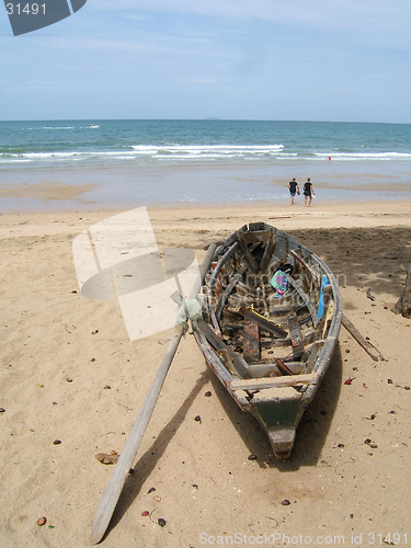 Image of Boat on the beach