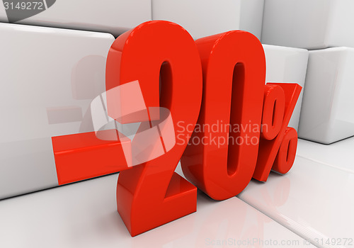 Image of 3D 20 percent