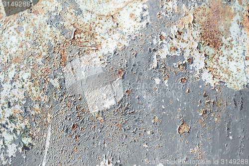 Image of Texture of old metal surface