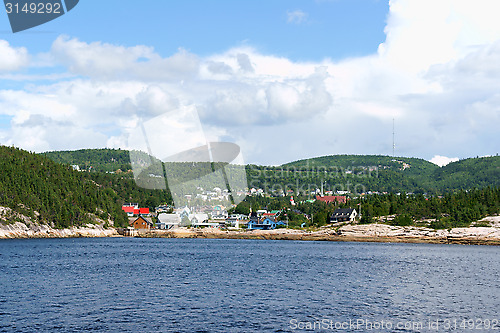 Image of Tadoussac by Saint Lawrence River