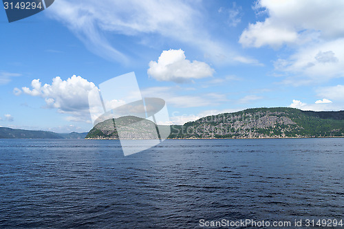 Image of Saint Lawrence River near Tadoussac in Canada