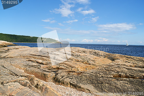 Image of Saint Lawrence River near Tadoussac in Canada