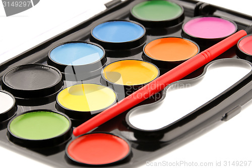 Image of Watercolor palette