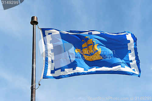 Image of The flag of Quebec City, Canada