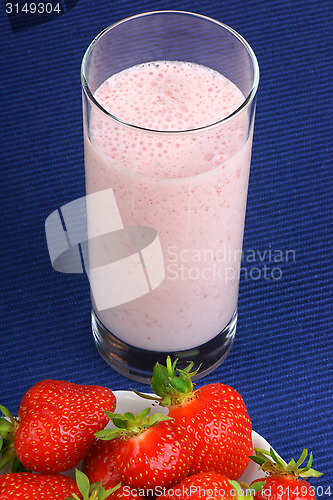 Image of Strawberry milkshake