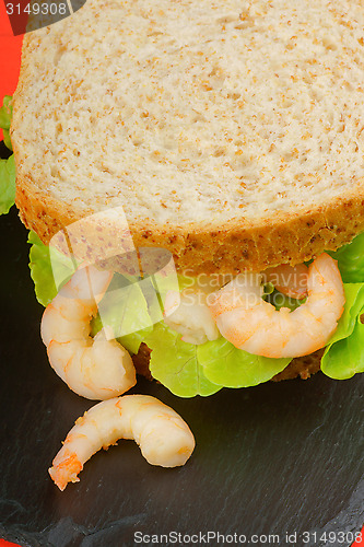 Image of Shrimps sandwich