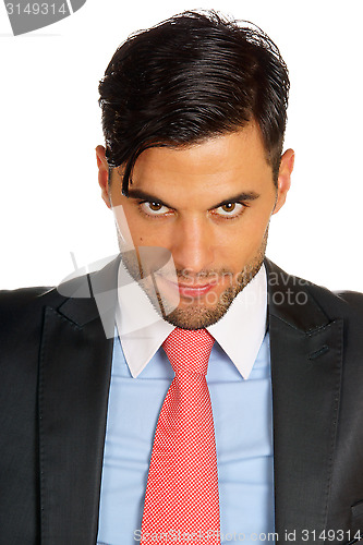 Image of Smiling business man portrait