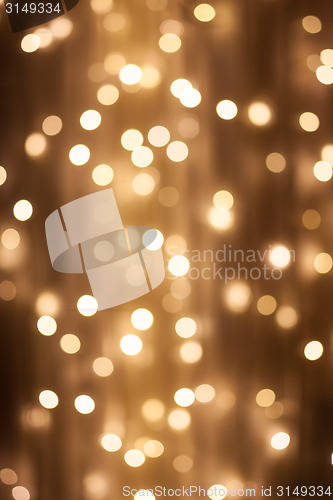 Image of Natural bokeh. Photo of holidays lights