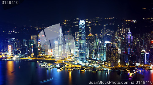 Image of hong kong night