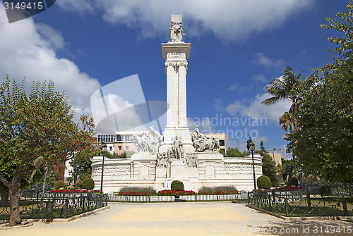 Image of Monument of the Constitution in Cadiz