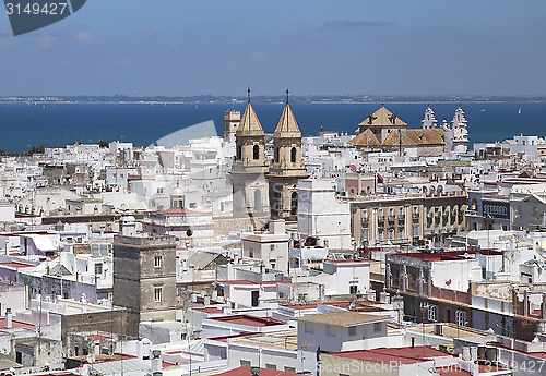 Image of Cadiz, view from torre Tavira