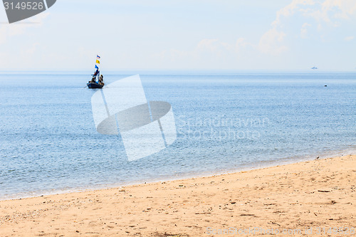 Image of Fishing boat on the sea