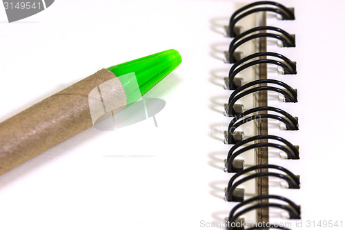 Image of  blank notebook