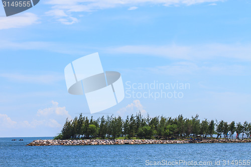 Image of beautiful tropical sea