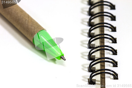 Image of  blank notebook