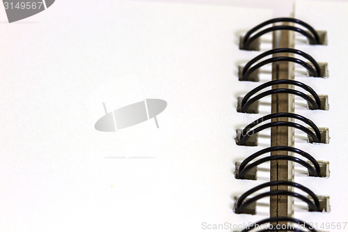 Image of  blank notebook
