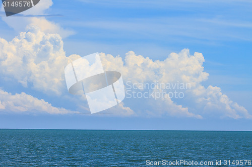 Image of beautiful tropical sea