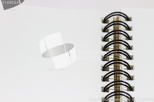 Image of  blank notebook