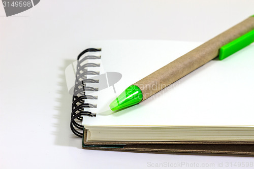 Image of  blank notebook