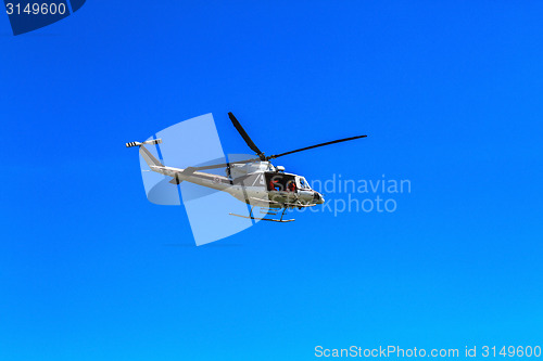 Image of Helicopter flying