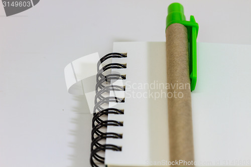 Image of  blank notebook