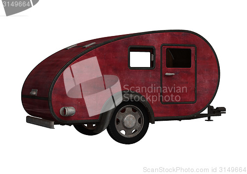 Image of Red Camper