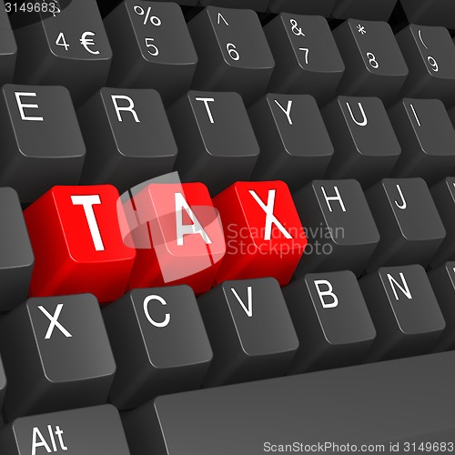 Image of Tax keyboard