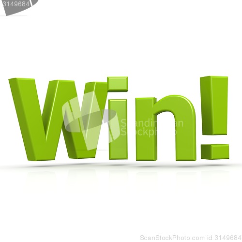 Image of Win word