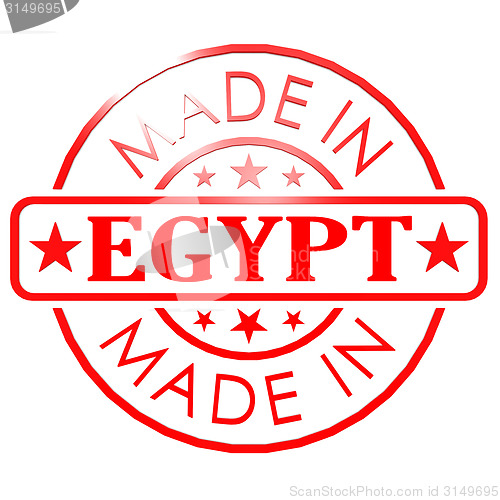 Image of Made in Egypt red seal