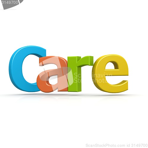 Image of Care word