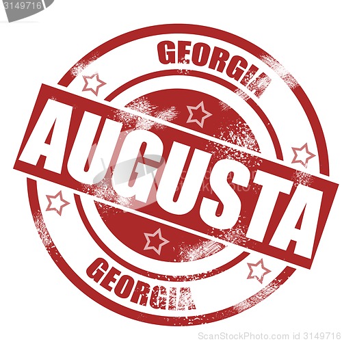Image of Augusta stamp