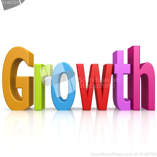 Image of Growth color word