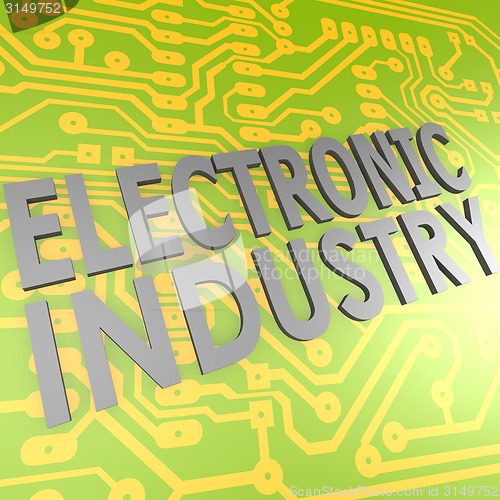 Image of Electronic industry and PCB