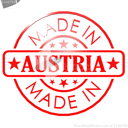Image of Made in Austria red seal