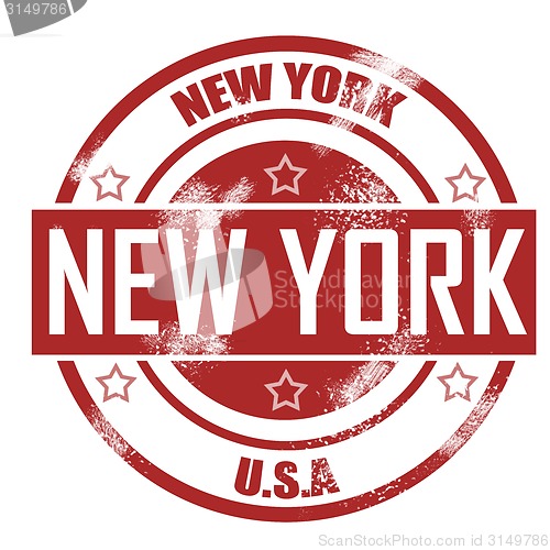 Image of New York stamp