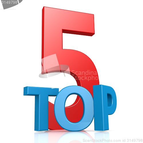 Image of Top 5 word