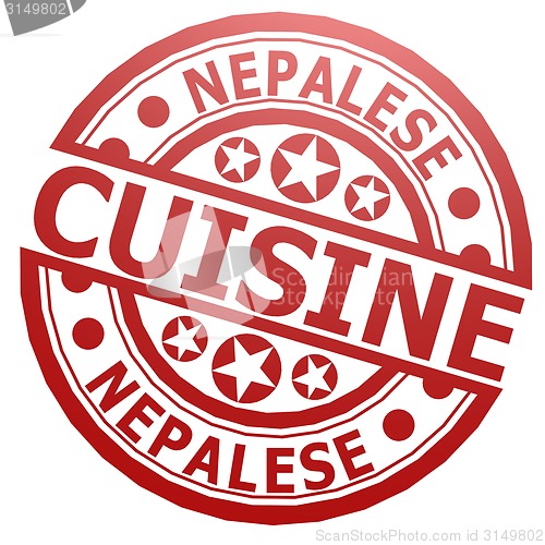 Image of Nepalese cuisine stamp