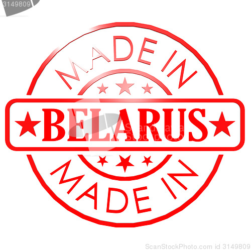Image of Made in Belarus red seal